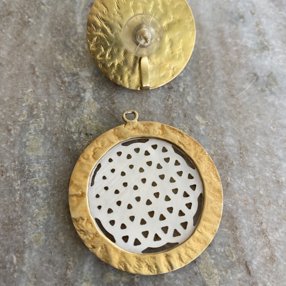 XXL Botones Sunset Earrings - Picture 4 of 5